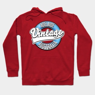 Adelaide australia vintage style logo Hoodie